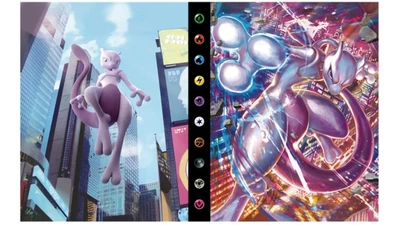 Альбом binder для колекціонування карток Покемон Pokemon Mewtwo Мьюту ATB - арена Lego карт вкладишів наклейок Біндер