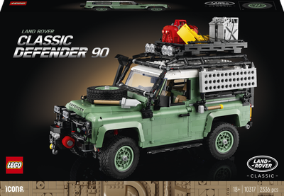 Zestaw klocków LEGO Icons Land Rover Classic Defender 2336 elementów (10317)