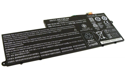 Original 2640mAh 11.4V AC13C34 акумулятор для Acer Aspire V5-122P V5-132 E3-111 E3-112 ES1-111M MS237 KT.00303.005