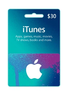 Подарочная карта iTunes / App Store Gift Card 30 usd US-регион