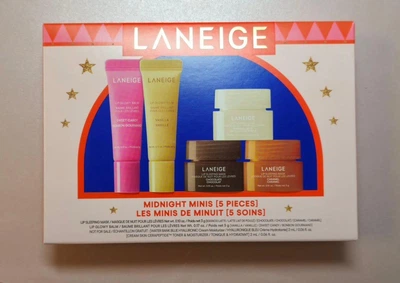 Набір бальзамів для губ Laneige Midnight Minis Lip Glowy Balm and Lip Sleeping Mask