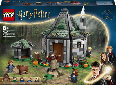 Zestaw klocków LEGO Harry Potter Chatka Hagrida: niespodziewana wizyta 896 elementów (76428)