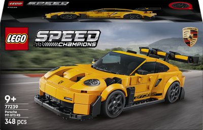 Конструктор LEGO Speed Champions Суперкар Porsche 911 GT3 RS 348 деталей (77239)