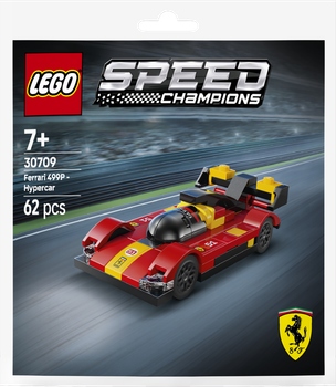 Конструктор LEGO Speed Champions Ferrari 499P Гіперкар 62 елементи (30709)