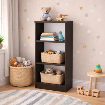 Шкаф книжный ОПМ 1 Kontinent Венге магия 45х32х108 см