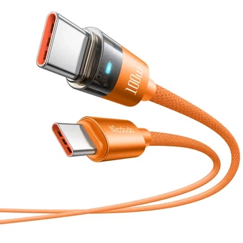 Кабель Mcdodo CA-5585 Data Cable USB-C to USB-C 100W 1.2м Orange