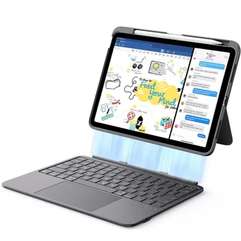 Чехол-клавиатура ESR Flex Keyboard Case (Detachable) Dark Gray для iPad Air 11” M4 | M3 | M2 (2026 | 2025 | 2024) | iPad Air 10.9” M1 (2022 | 2020)
