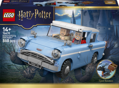 Zestaw klocków LEGO Harry Potter Zaczarowany latający Ford Anglia 868 elementów (76470)