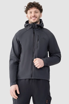 Вітровка AVECS сіра з матеріалу Softshell 50461/17 XL