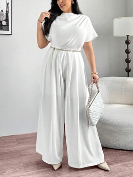 Жіночий комбінезон SHEIN 926429-1 4XL білий (2000005308048)