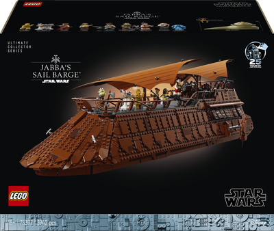 Zestaw klocków LEGO Star Wars: Barka Jabby 3942 elementy (75397)