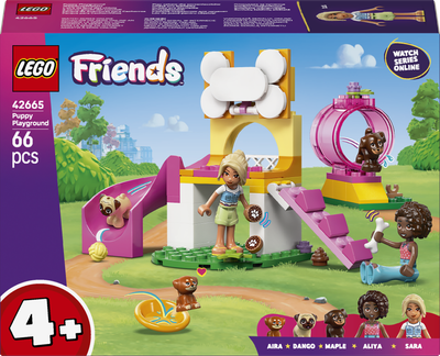 Конструктор LEGO Friends Цуценячий майданчик 66 деталей (42665) 