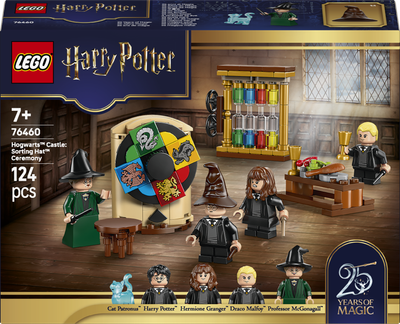 Zestaw klocków LEGO Harry Potter Zamek Hogwart: Ceremonia przydziału 124 elementy (76460)