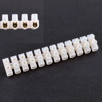 Колодка для з'єднання проводів TBS-10A біла (GT1-9210) - 285880