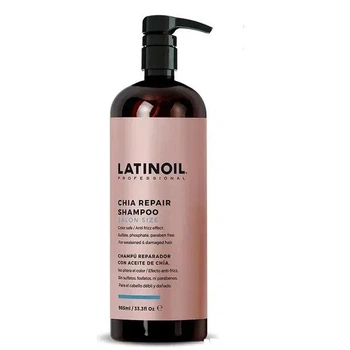 Шампунь восстанавливающий с маслом чиа Latinoil Chia Repair Shampoo 985 мл