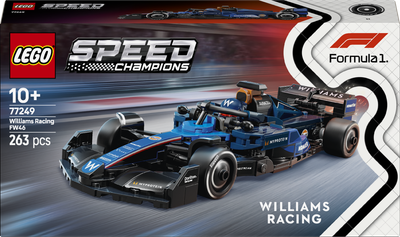 Конструктор LEGO Speed Champions Болід F1 Williams Racing FW46 263 елементи (77249)