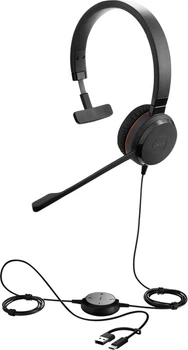 Słuchawki Jabra Evolve 30 II USB-C/A UC Mono Black (5393-829-369)