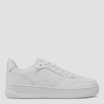 Мужские кроссовки кожанные Lacoste L003 748SMA0097-21G 43 (T9) 27.1 см Белые (5059862399550)