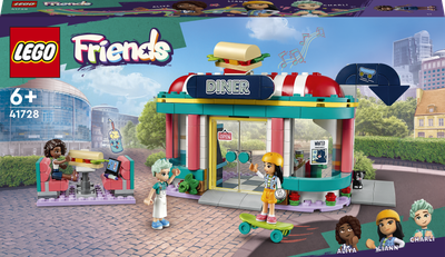Конструктор LEGO Friends Хартлейк Сіті: ресторанчик в центрі міста 346 деталей (41728)