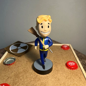 Фігурка Fallout Vault Boy CHN AOHUA Виживання соло Пупс колекційний Bobblehead для фанатів гри 12см