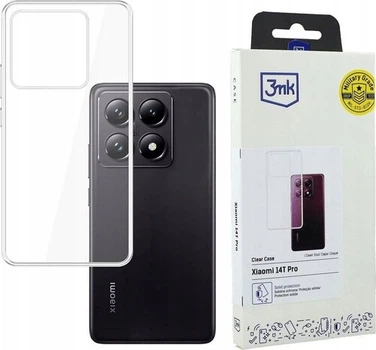 Панель 3MK Clear для Xiaomi 14T Pro Transparent (5903108604383)