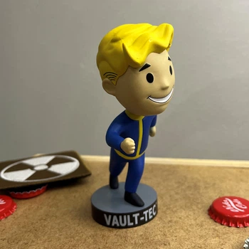Фігурка Fallout Vault Boy Витривалий Пупс Fallout колекційний Bobblehead CHN AOHUA для фанатів гри 12см