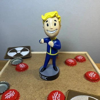 Фигурка Fallout Vault Boy Unarmed (Пупс Драка) Bobblehead CHN AOHUA коллекционная модель VaultTec 12см