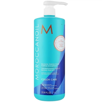 MOROCCANOIL Blonde Perfecting Purple Shampoo Тонуючий шампунь з фіолетовим пігментом, 1000 мл