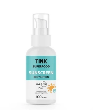 Солнцезащитный лосьон для лица Tink SPF 30, 100 мл