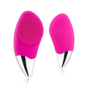 Очищающая щетка для лица Bucos Facial Cleansing Brush S1 Pink аккумуляторная силиконовая