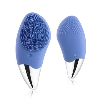 Очищающая щетка для лица Bucos Facial Cleansing Brush S1 Blue аккумуляторная силиконовая