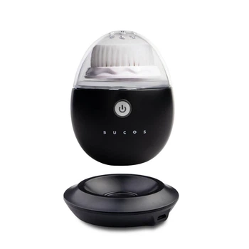 Очищающая щетка для лица Bucos Facial Cleansing Brush B1 Black аккумуляторная силиконовая