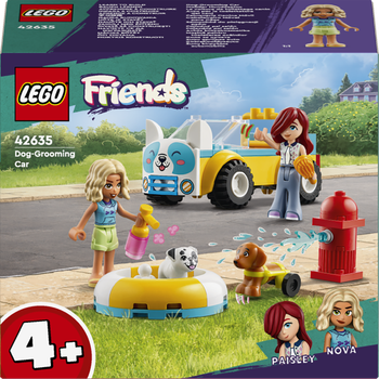 Конструктор LEGO Friends Машина для догляду за собаками 60 деталей (42635)