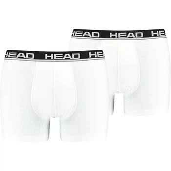 Трусы (боксерки) Head BASIC BOXER 2P бело-черные (2 штуки) XL 701202741-013