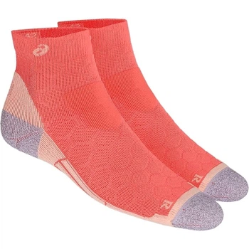 Шкарпетки Asics ROAD QUARTER коралово-персиково-сірі 35-38 150224-0698