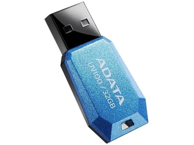 Флешка ADATA 32 GB UV100 Blue (AUV100-32G-RBL)