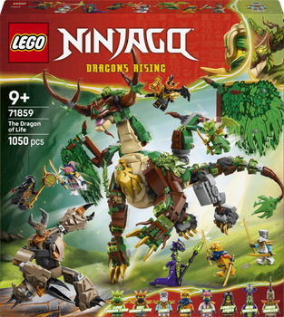 Zestaw klocków LEGO Ninjago Smok życia 1050 elementów (71859)