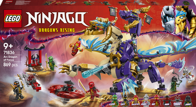 Zestaw klocków LEGO NINJAGO Arcysmok skupienia 869 elementow (71836)
