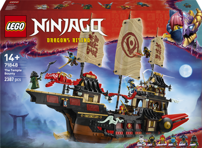 Klocki konstrukcyjne LEGO Ninjago Perła Świątyni 2387 elementów (71848)