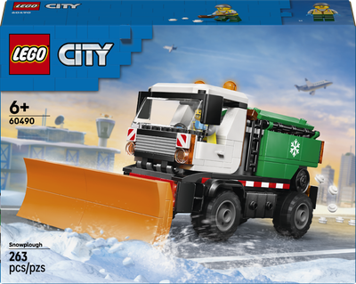 Zestaw klocków LEGO CITY Pług śnieżny 263 elementów (60490)