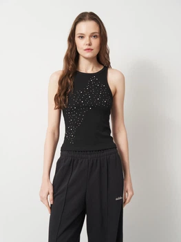 Майка женская ONLY 15368917 S Black (5715866574613)