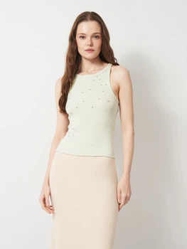 Майка жіноча ONLY 15368917 S Green Lily (5715866574668)
