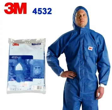 Захисний робочий комбінезон 3M 4532 2XL Синій