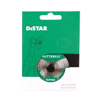 Круг алмазный Distar 50x0,6x9,6 Butterfly для керамогранита под гравер (11120159031)