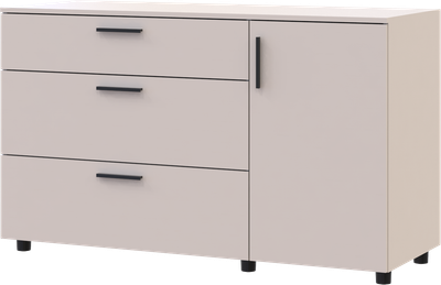 Комод Doros Торн Кашемір 3Ш/1Д 135х51.6х80 (41510187)