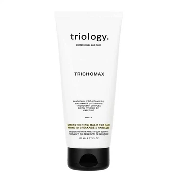 Укрепляющий бальзам для волос склонных к ломкости и выпадению Triology Trichomax 200 мл (4823109705395)