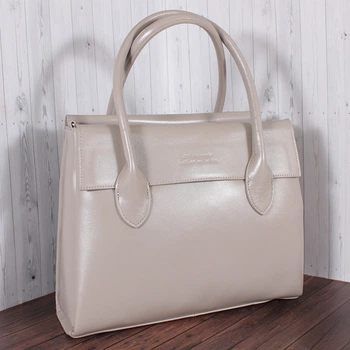 Сумка de esse L87110-23 Серо-бежевая