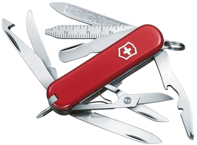 Szwajcarski scyzoryk Victorinox MiniChamp 16 funkcji V-0 63 159685 Czerwony (7611160009913)