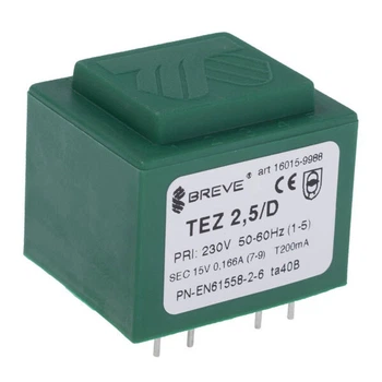 Трансформатор TEZ2.5/D/15V (TEZ2.5/D230/15V) - 307832