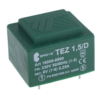 Трансформатор TEZ1.5/D/6V (TEZ1.5/D230/6V) - 352760